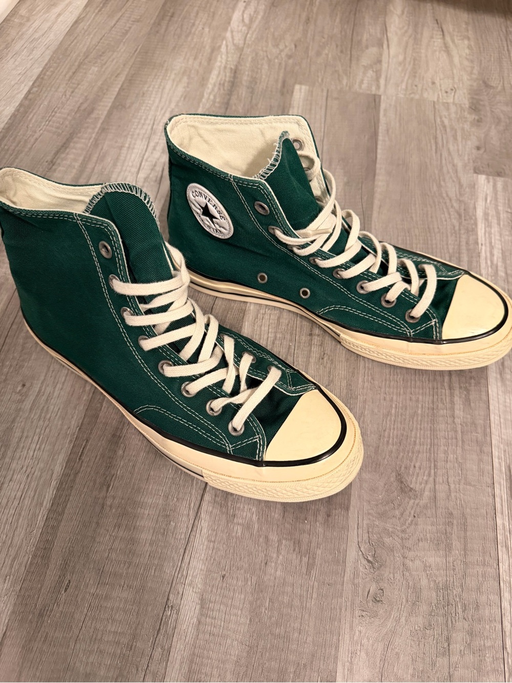 Green Converse Chuck 70s